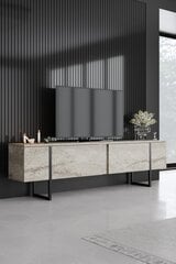 Luxe Travertine TV-taso, beige hinta ja tiedot | TV-tasot | hobbyhall.fi