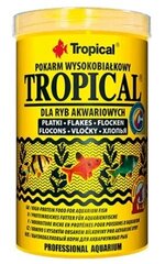 Akvaariokalojen ravinto Tropical, 1000 ml hinta ja tiedot | Kalanruoka | hobbyhall.fi