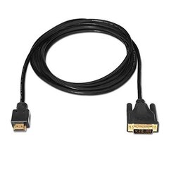 HDMI - DVI-kaapeli NANOCABLE, 1,8 m hinta ja tiedot | Kaapelit ja adapterit | hobbyhall.fi