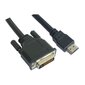 HDMI - DVI-kaapeli NANOCABLE, 1,8 m hinta ja tiedot | Kaapelit ja adapterit | hobbyhall.fi