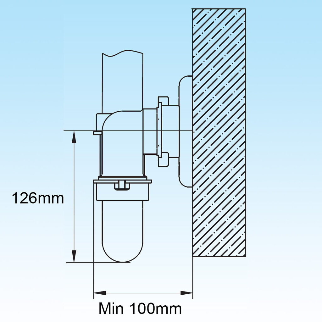 Siphon Lira Spazio 2, harmaa hinta ja tiedot | Vesilukot | hobbyhall.fi