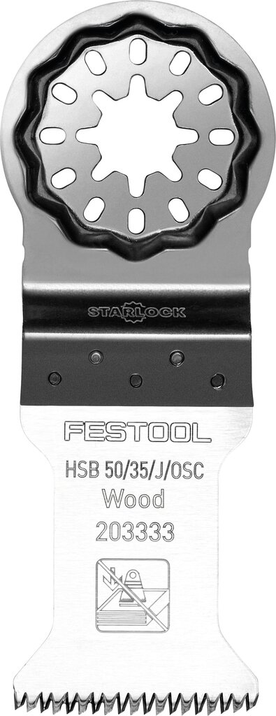 Festool Puusahanterä HSB 50/35/J/OSC/5 203333 hinta ja tiedot | Käsityökalut | hobbyhall.fi