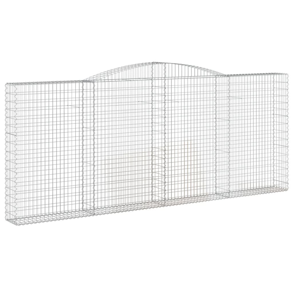 Gabion korit vidaXL 400x30x160/180 cm hinta ja tiedot | Aidat ja tarvikkeet | hobbyhall.fi