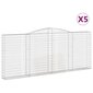 Gabion korit vidaXL 400x30x160/180 cm hinta ja tiedot | Aidat ja tarvikkeet | hobbyhall.fi