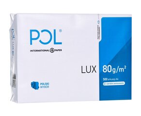 Painopaperi Pollux A4 (210x297 mm), 500 arkkia hinta ja tiedot | Vihkot, muistikirjat ja paperit | hobbyhall.fi