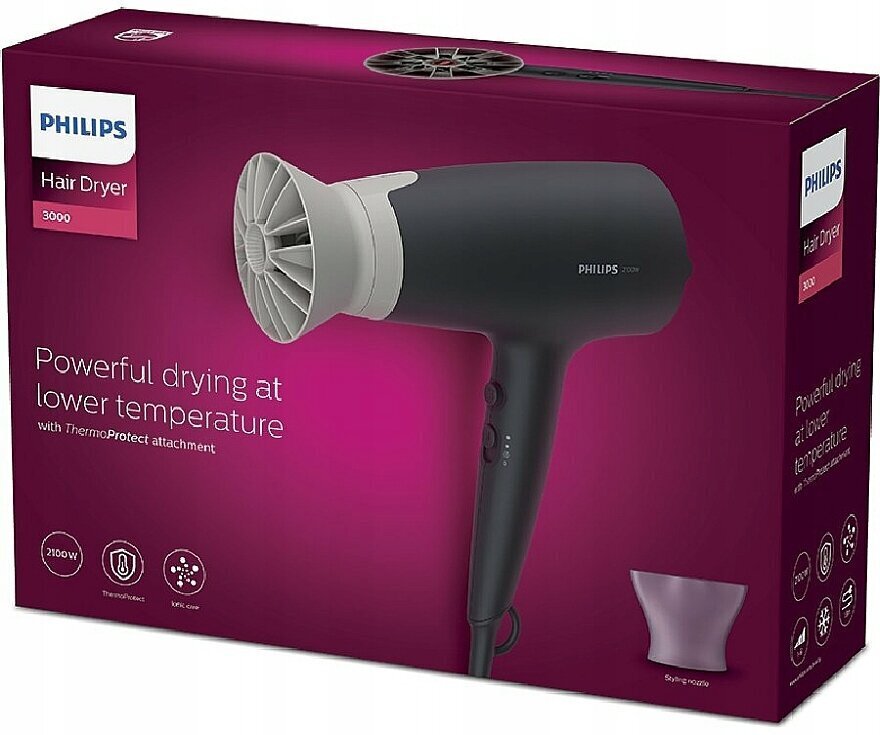 Philips BHD351 hinta ja tiedot | Hiustenkuivaajat | hobbyhall.fi