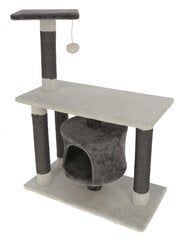 Scratcher Kerbl Pet Jade Darkligh, 70x35x96 cm, valkoinen/harmaa hinta ja tiedot | Raapimispuut ja kiipeilypuut | hobbyhall.fi