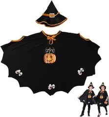 Halloween lasten puvut, musta, yksi koko sopii kaikille hinta ja tiedot | Juhlakoristeet | hobbyhall.fi