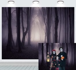 Halloween valokuvabanneri, 210x150cm hinta ja tiedot | Juhlakoristeet | hobbyhall.fi