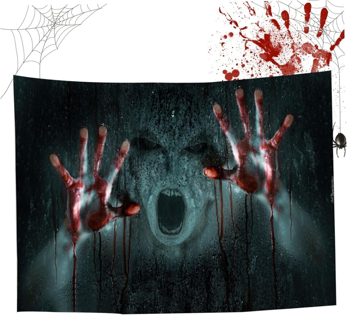 Halloween kuvakudos, 150x130cm hinta ja tiedot | Juhlakoristeet | hobbyhall.fi