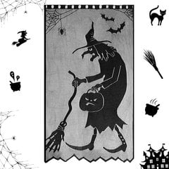 halloween-verhot, noitaverhot hinta ja tiedot | Juhlakoristeet | hobbyhall.fi