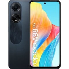 Oppo A98 5G 256 GB musta hinta ja tiedot | Matkapuhelimet | hobbyhall.fi