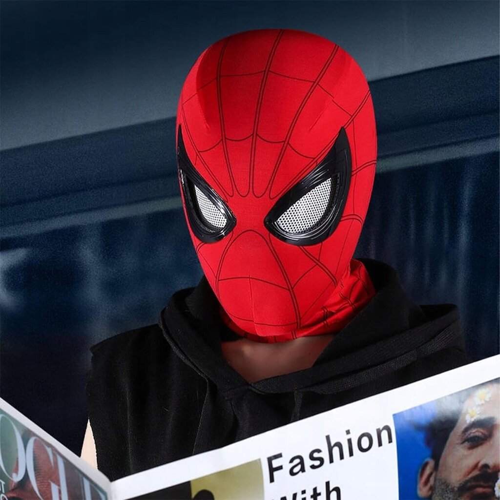 Spiderman Eye Mask, Super Hero Cosplay Mask lapsille/aikuisille hinta ja tiedot | Naamiaisasut | hobbyhall.fi