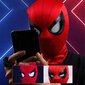 Spiderman Eye Mask, Super Hero Cosplay Mask lapsille/aikuisille hinta ja tiedot | Naamiaisasut | hobbyhall.fi