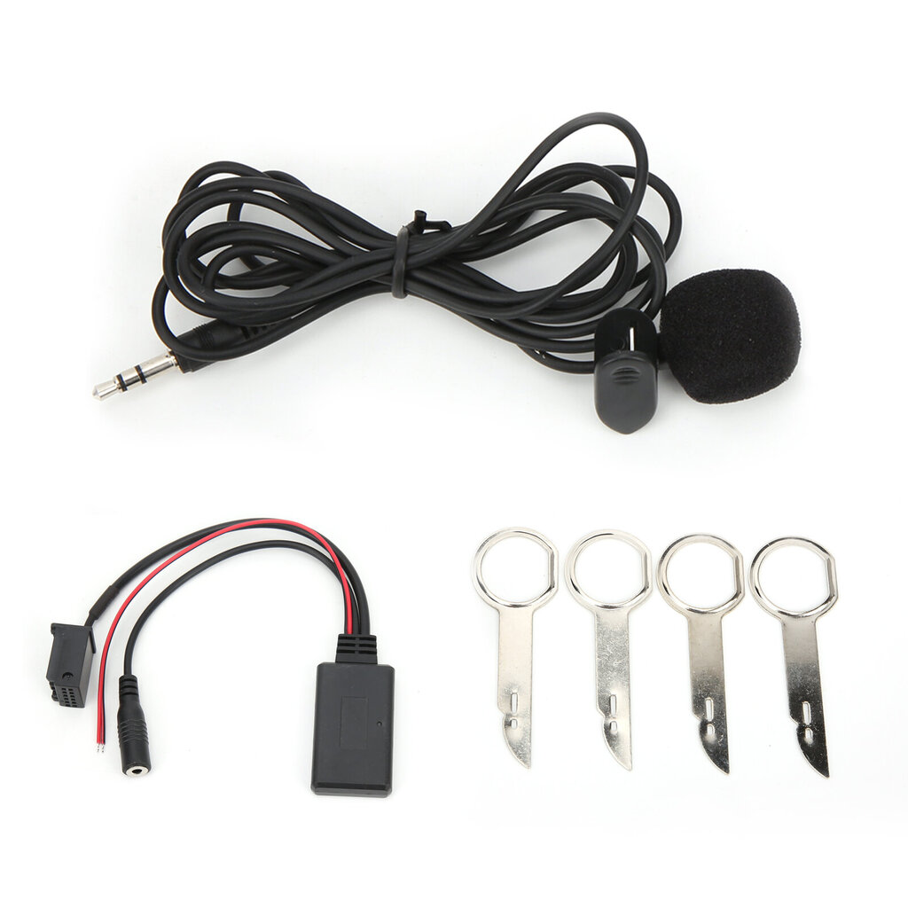 Bluetooth 5.0 AUX kaapelimusiikkisovitin handsfree mikrofonilla korvaa Ford Focus/Mondeo C-Max hinta ja tiedot | USB-sovittimet äänentoistoon | hobbyhall.fi