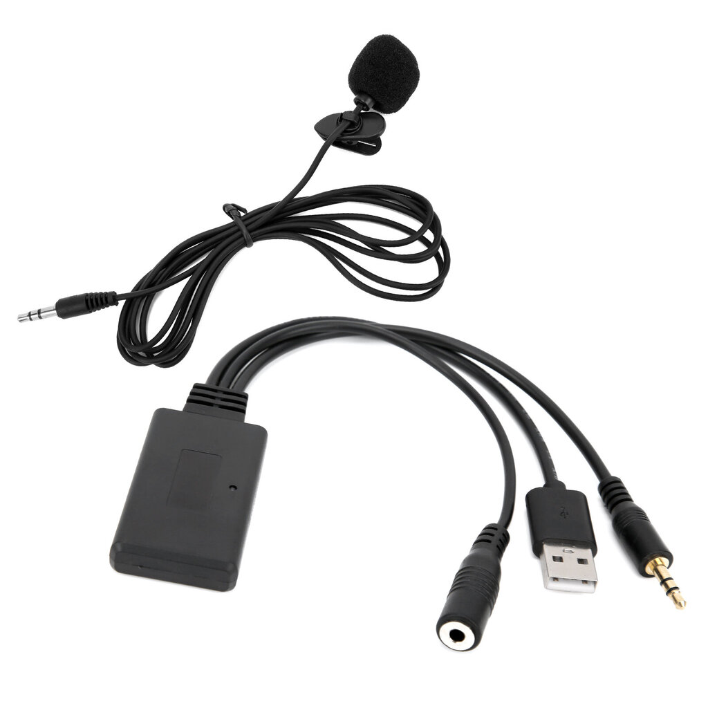 Mikrofonisovitin Lisääänikaapeli Stereo Bluetooth 5.0 Korvaus mallille Z4 E60 E63 E64 E66 E81 E82 E70 E90 hinta ja tiedot | USB-sovittimet äänentoistoon | hobbyhall.fi