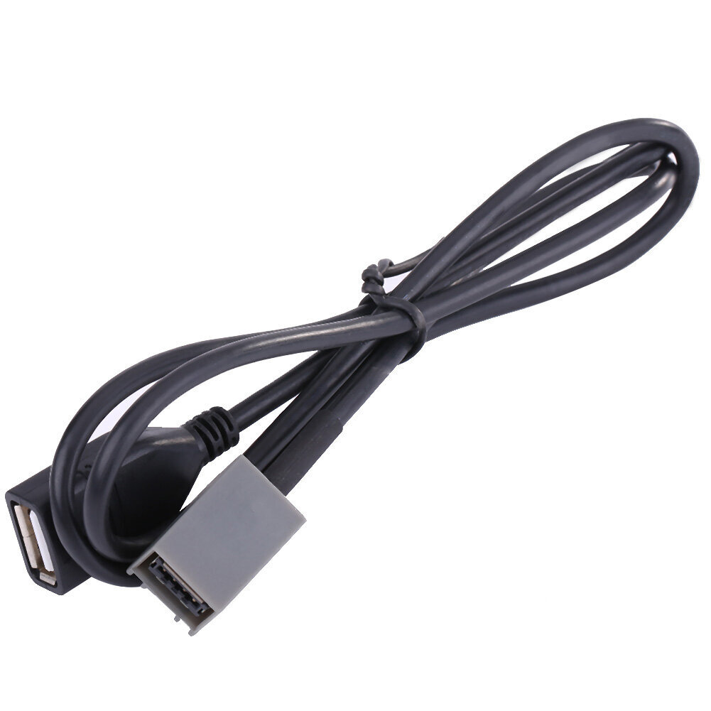 60 cm:n auton USB 2.0 AUX In Adapter -kaapelin äänen jatkojohto Honda Mitsubishi 2009 eteenpäin hinta ja tiedot | USB-sovittimet äänentoistoon | hobbyhall.fi