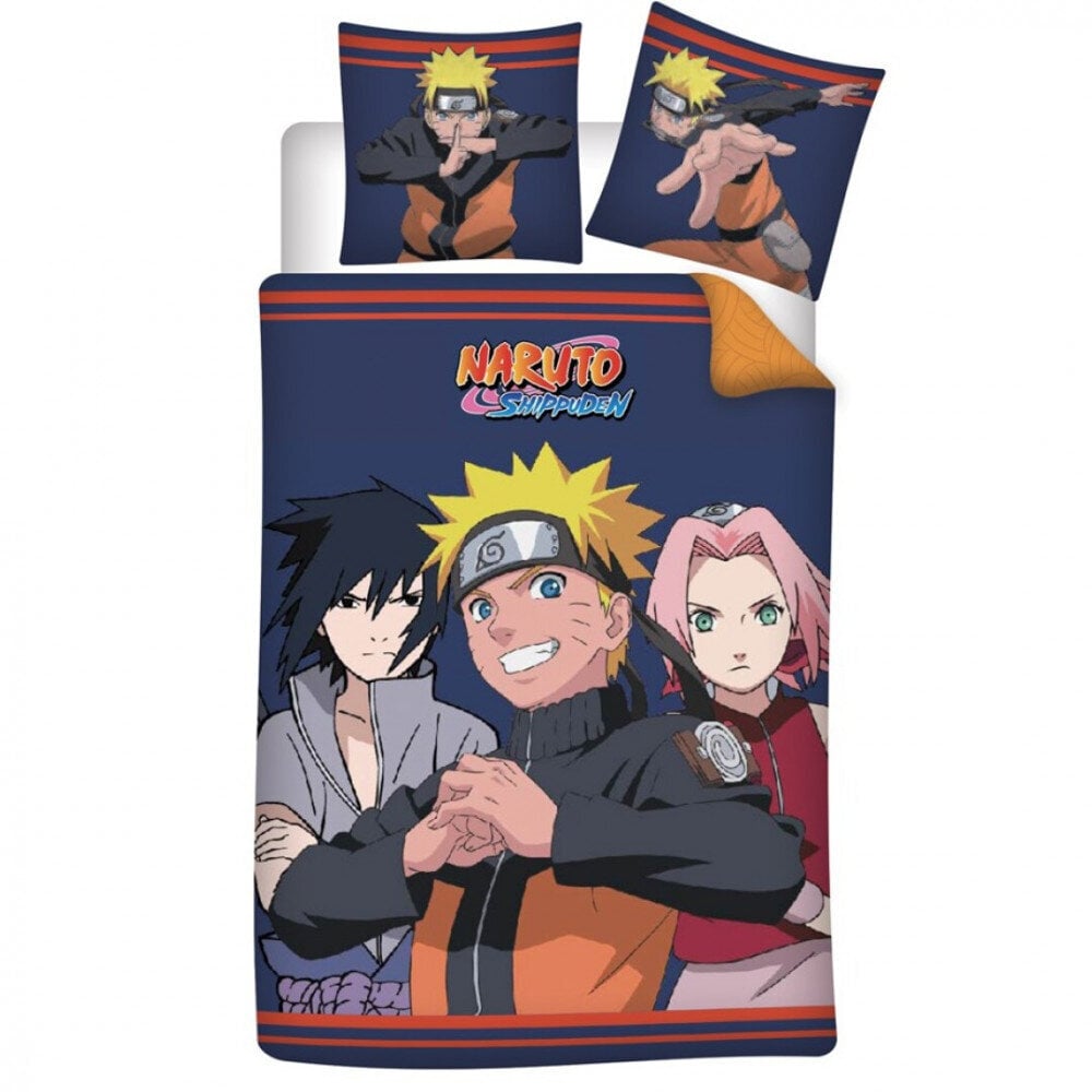 Naruto Confident Trio sänkypeite 140×200cm, 63×6 hinta ja tiedot | Vuodevaatteet lapsille | hobbyhall.fi