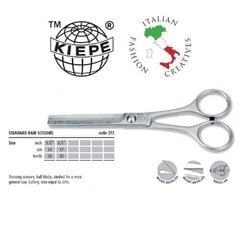 Yksipuoliset 5,5" KIEPE PRO CUT 36 parturipinsetit hinta ja tiedot | Kiepe Hajuvedet ja kosmetiikka | hobbyhall.fi