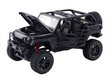 Kauko-ohjattava auto 2.4G 4x4, musta hinta ja tiedot | Poikien lelut | hobbyhall.fi