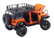 Kauko-ohjattava auto 2.4G 4x4, oranssi hinta ja tiedot | Poikien lelut | hobbyhall.fi