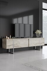 Luxe Travertine TV-taso, beige hinta ja tiedot | TV-tasot | hobbyhall.fi