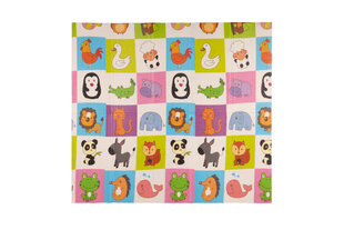 Kaksipuolinen vaahtomuovimatto To-Ma Giraffe and Animals 7733, 2 kpl hinta ja tiedot | To-ma Lapset | hobbyhall.fi