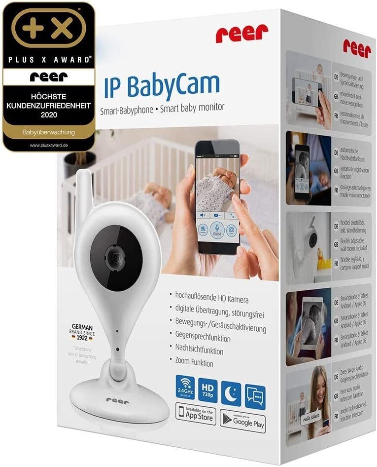 Itkuhälytin videolla Reer IP BabyCam hinta ja tiedot | Itkuhälyttimet | hobbyhall.fi