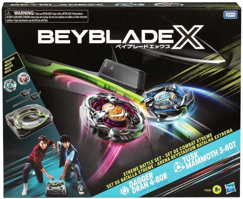 Setti Beyblade X Xtreme F9588 hinta ja tiedot | Poikien lelut | hobbyhall.fi