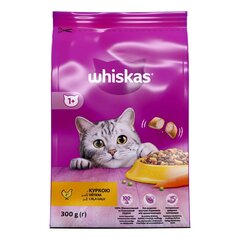 Whiskas Adult kissoille, kanan kanssa, 300 g x 7 kpl. hinta ja tiedot | Kissan kuivaruoka | hobbyhall.fi