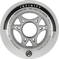 Pyörät Powerslide Infinitylle, 80 mm, 85A hinta ja tiedot | Rullaluistimet | hobbyhall.fi