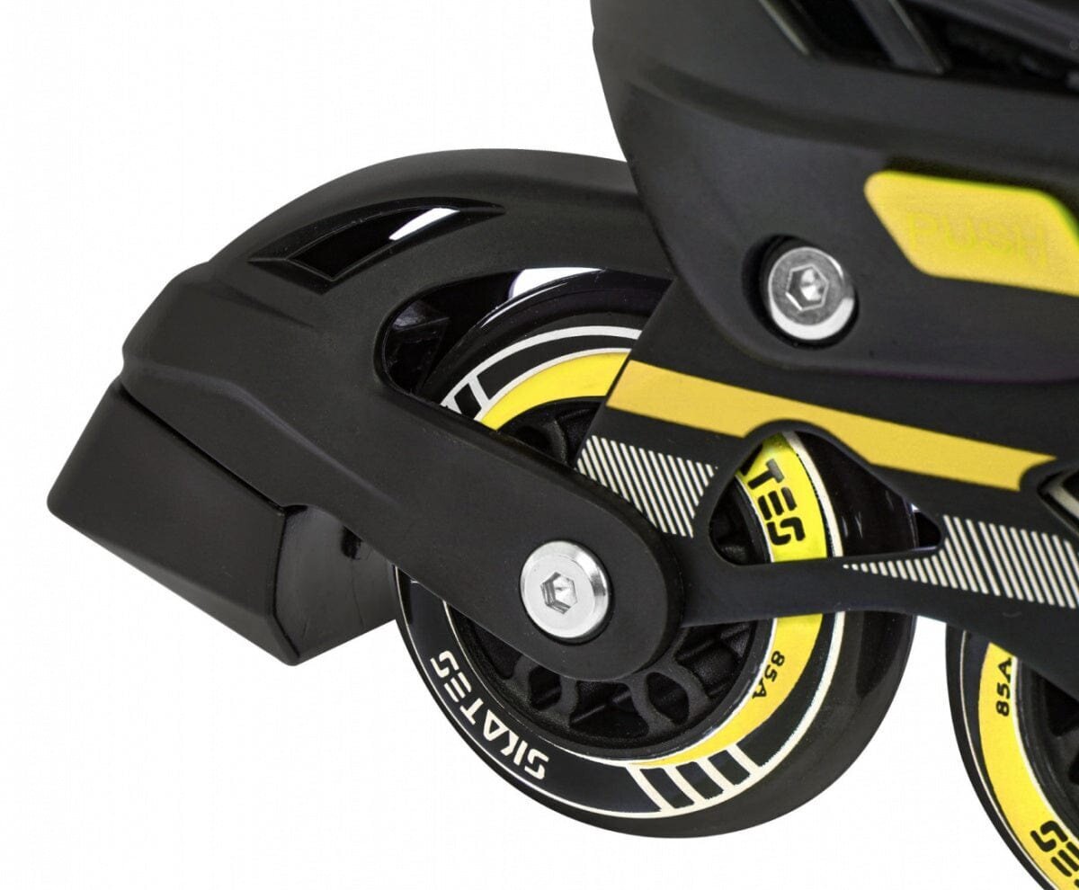 Rullaluistimet SporTrike Skates 4in1, keltainen hinta ja tiedot | Rullaluistimet | hobbyhall.fi