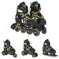 Rullaluistimet SporTrike Skates 4in1, keltainen hinta ja tiedot | Rullaluistimet | hobbyhall.fi