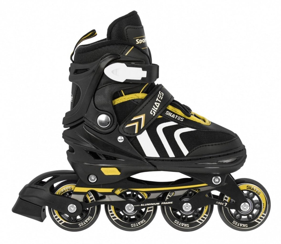 Rullaluistimet SporTrike Skates 4in1, keltainen hinta ja tiedot | Rullaluistimet | hobbyhall.fi