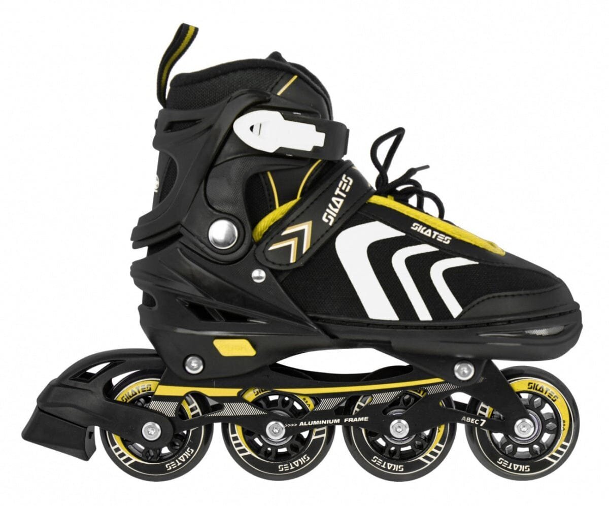 Rullaluistimet SporTrike Skates 4in1, keltainen hinta ja tiedot | Rullaluistimet | hobbyhall.fi