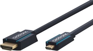 Clicktronic, HDMI/MMicro HDMI, 5 vuotta hinta ja tiedot | Kaapelit ja adapterit | hobbyhall.fi