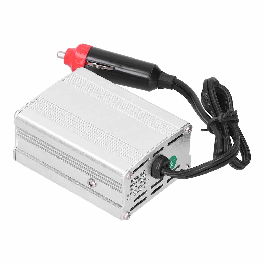 12V Power Inverter 500W turvahätätyökalu autojen moottoripyörille kotiin laivoille ulkopiknikille (AC220V; 50HZ) hinta ja tiedot | Muuntimet ja invertterit | hobbyhall.fi