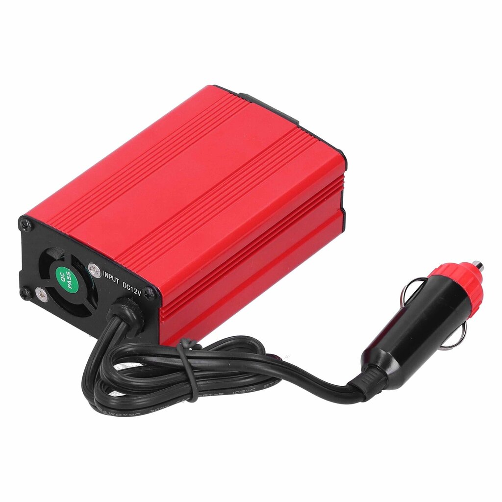 300 W Power Invertterin kaksi USB-porttia autokodille ulkokäyttöön DC 12V - AC AC220V 50+/-3Hz hinta ja tiedot | Muuntimet ja invertterit | hobbyhall.fi