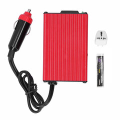 300 W Power Invertterin kaksi USB-porttia autokodin ulkokäyttöön DC 12 V - AC hinta ja tiedot | Muuntimet ja invertterit | hobbyhall.fi