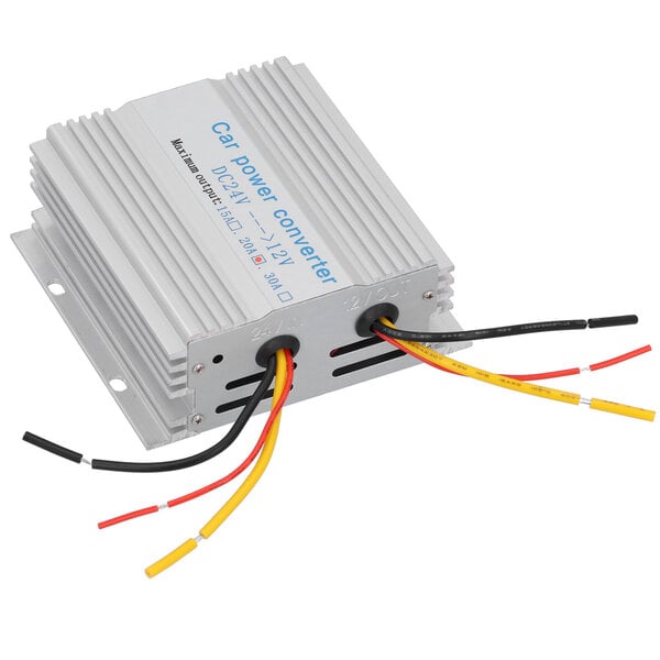 24V - 12V DC Power Converter ammattimainen Voltage Buck -muuntaja henkilöautojen kuorma-autoihin20A