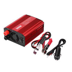 300 W DC 12 V AC Power Invertter -muunnin W / Dual USB 2.1A 5V laturisovitin punainen hinta ja tiedot | Muuntimet ja invertterit | hobbyhall.fi