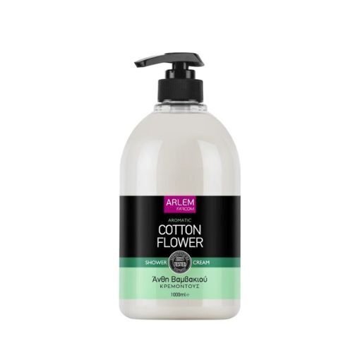 Suihkugeeli puuvillauutteella Farcom ARLEM Cotton Flower Shower Cream 1000 ml hinta ja tiedot | Suihkusaippuat ja suihkugeelit | hobbyhall.fi