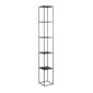 Runkohylly TENSIO PILLAR 5F 230x30 - musta hinta ja tiedot | Hyllyt | hobbyhall.fi