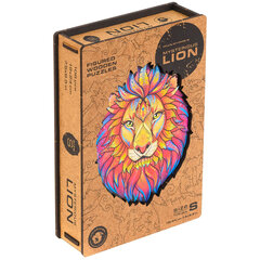 Puinen palapeli Unidragon Mysterious Lion, 106 det. hinta ja tiedot | Palapelit | hobbyhall.fi