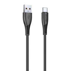 Kaapeli USB Awei CL-182C USB-C to USB-C 1.0m musta hinta ja tiedot | Puhelinkaapelit | hobbyhall.fi