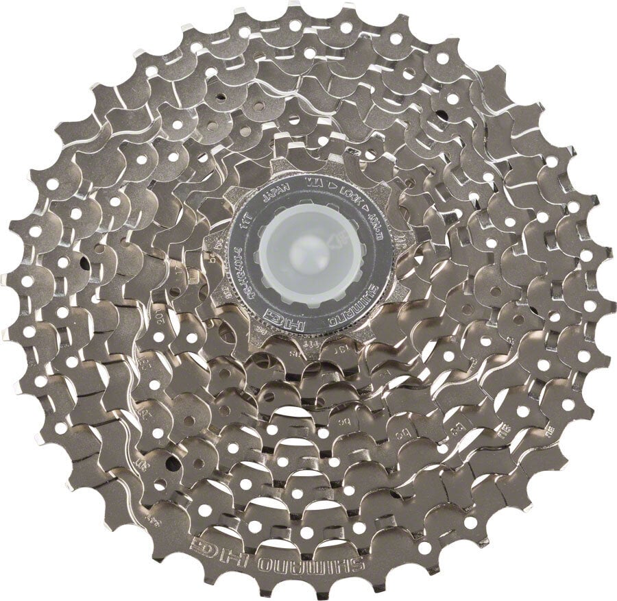 Kasetti 9-speed, 11-34T, Shimano CS-HG400-9 hinta ja tiedot | Muut polkupyörän varaosat | hobbyhall.fi