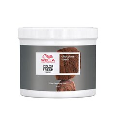 Wella Color Fresh Mask Chocolate Touch 500 ml hinta ja tiedot | Hiusnaamiot, öljyt ja seerumit | hobbyhall.fi