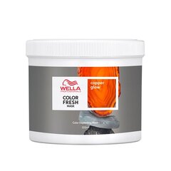 Wella Color Fresh Mask Copper Glow 500 ml hinta ja tiedot | Hiusnaamiot, öljyt ja seerumit | hobbyhall.fi