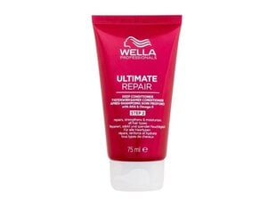 Intensiivinen hoitoaine vaurioituneille hiuksille Wella Ultimate Repair Conditioner 75ml hinta ja tiedot | Hoitoaineet | hobbyhall.fi