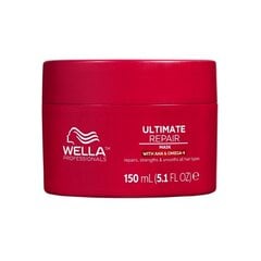 Intensiivinen hiusnaamio Wella Professionals Ultimate Repair Mask 150ml hinta ja tiedot | Hiusnaamiot, öljyt ja seerumit | hobbyhall.fi